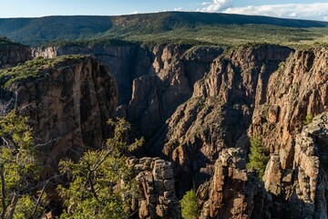 Fototapeta premium Beautiful view of the Black Canyon of the Gunnison National Park, Colorado
