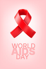 World AIDS awareness day concept