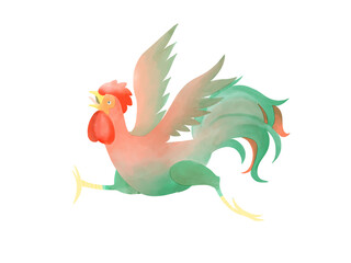 Obraz premium Chinese zodiac - rooster