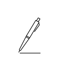 pencil icon, vector best line icon.