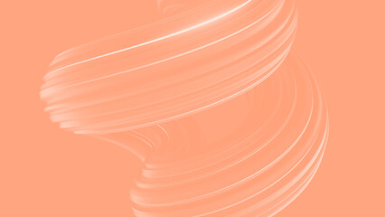 Fototapeta premium Light Burnt Orange Rough Abstract background design