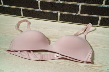 beautiful bras, the concept of selling underwear, the concept of selling bras in the store