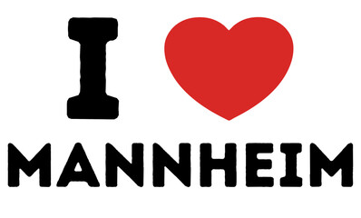 I Love Mannheim Germany