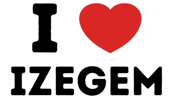 I Love Izegem Belgium