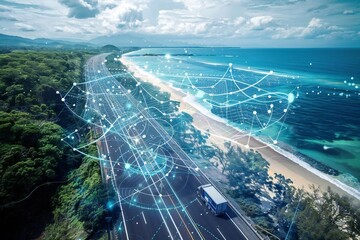 Smart logistics innovation for sustainable last-mile drone delivery