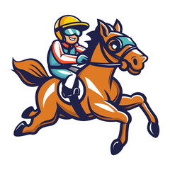 horse racing, horse racing logo