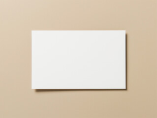 Minimalist mockup with a blank white canvas against a dark textured backdrop, perfect for art and design displays