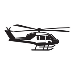 helicopter logo vector icon design image