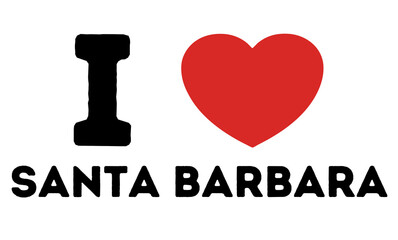 I Love Santa Barbara USA