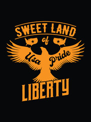 Proud USA army t-shirt vector template design with vintage usa grunge flag design. Veteran remember and honor design, solder hero t-shirt designs.
