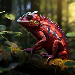 Chameleon Charm: Mesmerizing Images of Colorful Reptilian Wonders