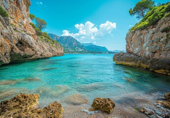 Fototapeta premium Discover the beauty of nature with our guided tours to breathtaking destinations 