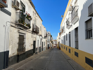 Street in the city Sanlucar de Barrameda