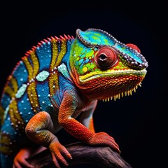 Chameleon Charm: Mesmerizing Images of Colorful Reptilian Wonders