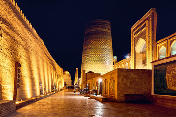 Itchan Kala old city of Khiva, Uzbekistan - 780498534