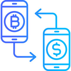 Obraz premium Exchange Icon