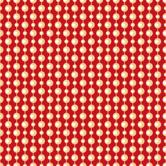 Seamless glamour print pattern with beads jewelry art decor wallpaper for textile, package, paper