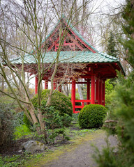 Ogród w stylu Japońskim w Parku Pałacu