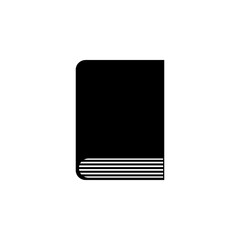 Holy Bible Book flat vector icon. Simple solid symbol isolated on white background