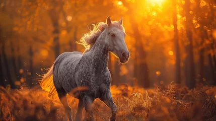 Fototapeten Arabian Horse, Bavaria, Germany, 8k Genrative AI © Sumbul