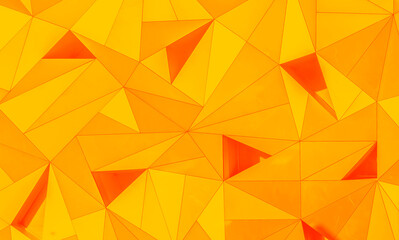 Gradient Easy Orange Abstract 3d geometric background design