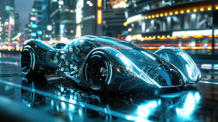 pictures of the use of advanced technology. In the future, 40 years from now