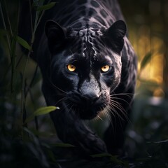 Panther Prowess: Striking Images of the Elusive Black Beauty