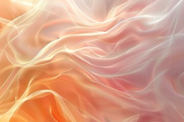 Obraz premium A close up of a pink and orange background