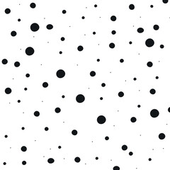 Abstract Polka Dots Stipple Background