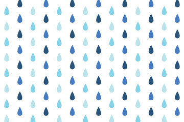 Blue Droplets Pattern Background