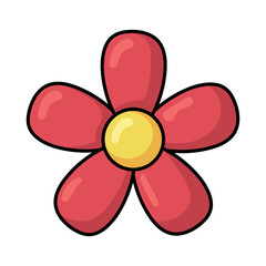 Cartoon Flower