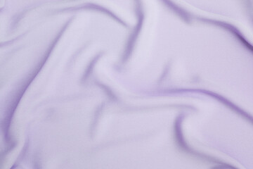 Waving purple fabric texture background, blank purple fabric pattern background