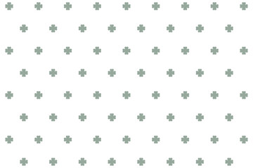 Green Clover Pattern Background