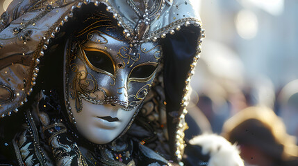 Venice Carnival Employ a combination of natural light and strategic positioning to capture the intricate details of Venetian masks and costumes. Experiment with backlighting.