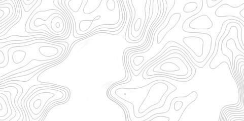 Topographic map background geographic line map with elevation assignments. The black on white contours vector topography stylized height of the lines map.