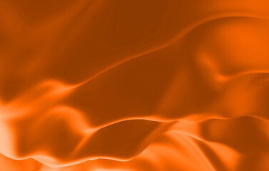 Easy Orange Abstract Fog Background Design