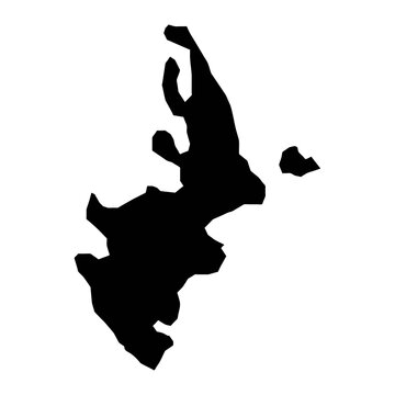 Kerteminde Municipality map, administrative division of Denmark. Vector illustration.