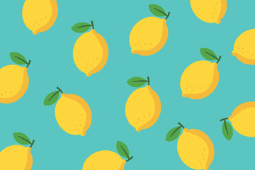 Lemon Summer Background