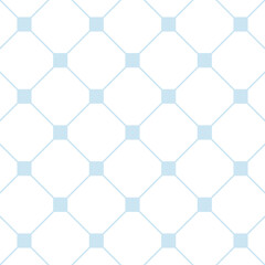 Light Blue Diamond Grid Pattern