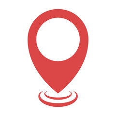 Location Pin Red