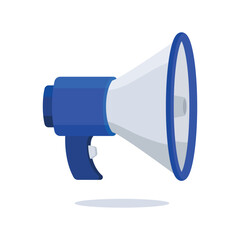 Megaphone Flat Colours Style