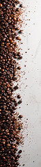 Rich coffee beans: Earthy aroma, robust flavor, the essence of morning rejuvenation and productivity.