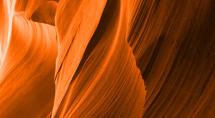 Easy Orange Shiny Glowing Effects Abstract background design