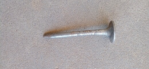 Closeup of a old Metal Tools