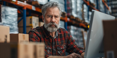 Experienced Warehouse Manager Overseeing Operations