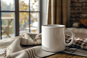 Cozy Morning Coffee Scene