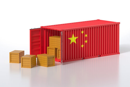 Freight Transportation from China, Shipment and Shipping Concept