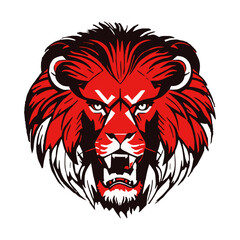 lion vector logo design