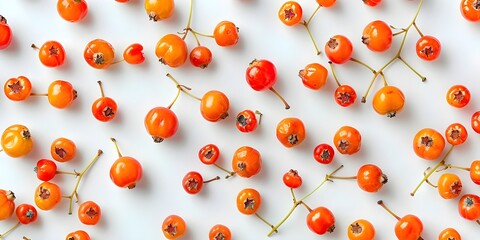 Orange Rowan Berries