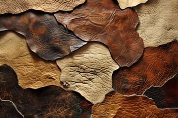 leather skin texture background, nature leather